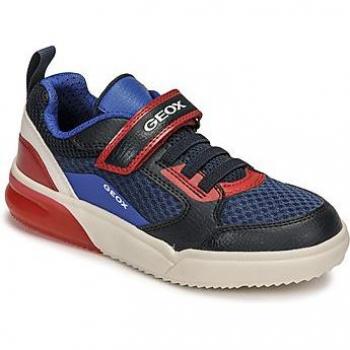 Baskets Geox J GRAYJAY BOY Bleu enfant