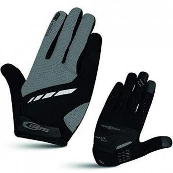 Guantes de Ciclismo Largos Talla L Color Negro/Gris