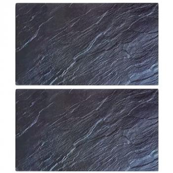 Dual Cut 2pcs – Estilo Piedra Natural en Vidrio Templado