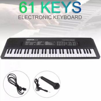 BigFun KidzPlay 61‑Key Electronic Organ with Microphone