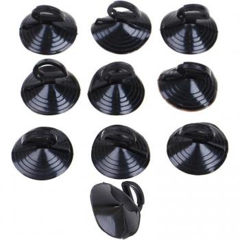 10Pcs 35/45mm Rubber Suction Cup Suckers for Car Sunshade