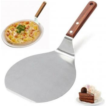 Wooden Handle Cake and Pizza Shovel