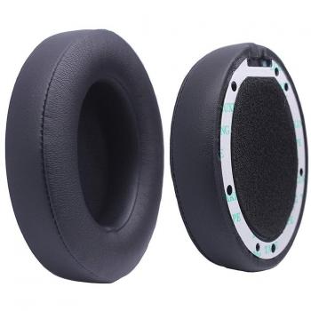 Bingle Remplacement Coussinets d'oreille Coussins Oreillettes Pour Beats Studio 2.0 Wired / Studio 2.0 Wireless B0500 / B0501 (1 Paire Noire)
