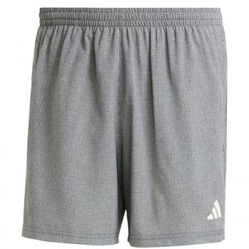 Adidas Pantaloni Corti Grey Six / White Melange XL
