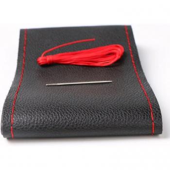 Braided Leather Car Steering Wheel Cover