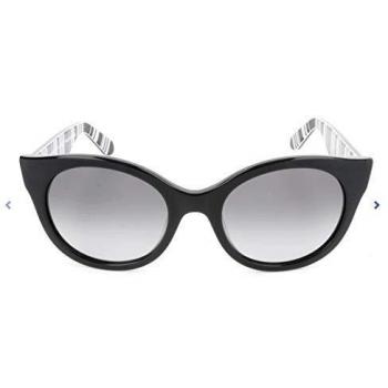 Kate Spade Melly/S Occhiali da Sole Donna, Nero (Black Pattern White), 53.0