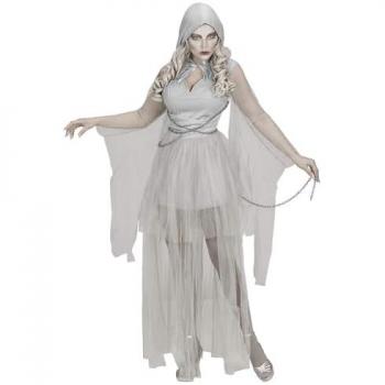 Déguisement de Fantôme avec Chaînes Femme Taille L