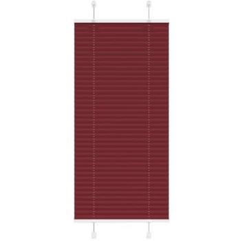 VidaXL Plissee Bordeauxrot 60x150 cm Stoffbreite 59,4 cm Polyester
