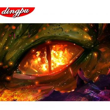 DINGPU Diamantmalerei für kreative Heimgestaltung 20X30CM