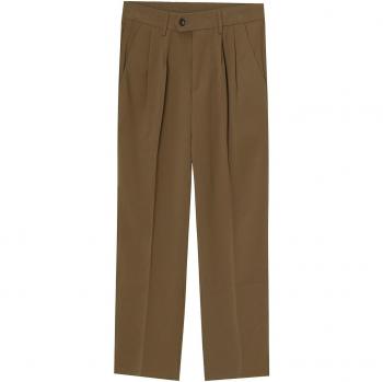IEFB Men's Korean Style Casual Loose Straight Suit Coat and Comfortable Trousers 9Y5055