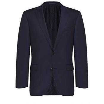 Carl Gross Regular Fit 2-Knopf-Sakko aus Schurwolle in Blau, Größe 27