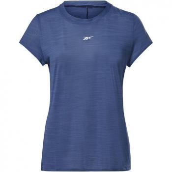 Camiseta Reebok de Manga Corta para Mujer en Azul