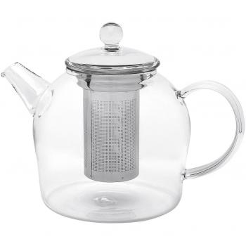 Santhee 0.5L Glass Teapot with Stainless Steel Filter