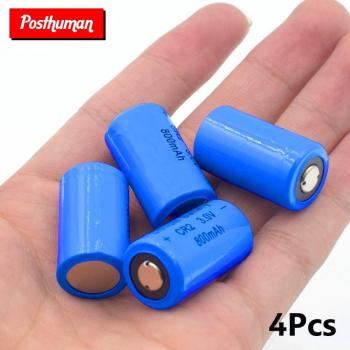 4 pièces de batteries CR2 3V pour sonnettes et lampes de poche