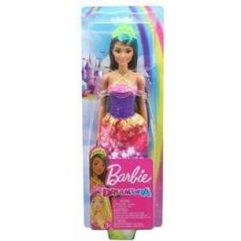 Muñeca Barbie Princesa Dreamtopia con Brillos, Pelo Azul y Rubia GGX16 MATTEL