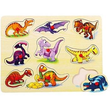 Dinosaurier-Bino 88099 Steckpuzzle