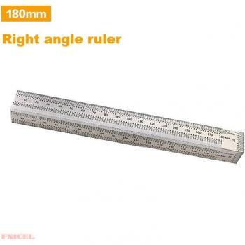 Outil de tracé T 180‑400 mm – Règle à trous, lignes et mesure