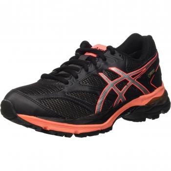 Asics GT-2000 4, Calzado deportivo mujer, Negro (Black/Silver/Coral), 40 EU