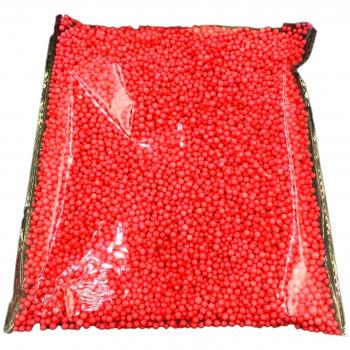 Perles de remplissage en polystyrène rouge