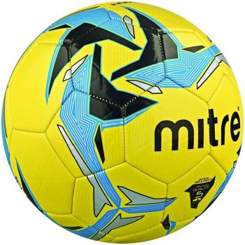 Mitre Indoor V7 Match Football, Yellow (Gelb / Blau / Schwarz)