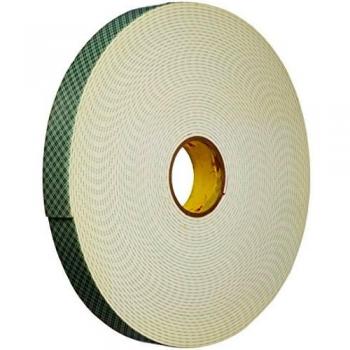 Tape mousse 3 m 4008 3,8 cm x 32,9 m blanc (1 rouleau)
