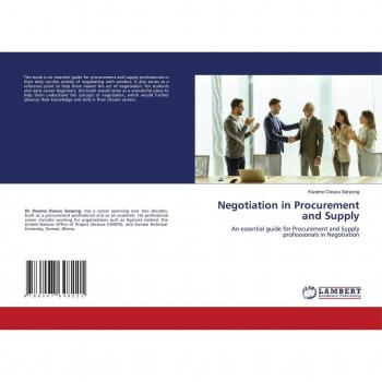 Negotiation in Procurement and Supply