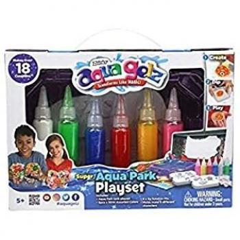 Aqua Gelz, Kit de Lápices de Colores, Recarga de Color, 18 Creaciones, Multicolor, 6 Piezas
