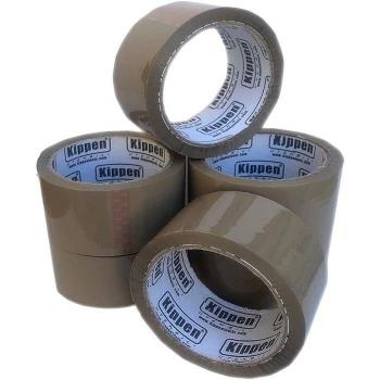 Rouleau de ruban adhésif marron pour colis – Lot de 6 (9004A1)