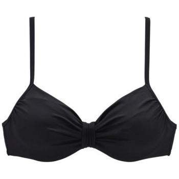 Lascana Damen Bikinioberteil schwarz 42D