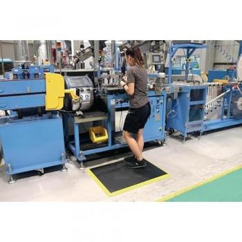 Coba Europe Tappetino Protezione Nero Giallo 900x1200 Profilo Rombico Antiscivolo SED01