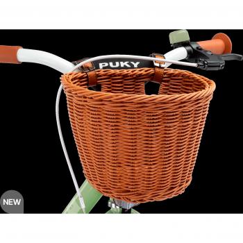Cestino per manubrio Puky, modello Chaos L, marrone