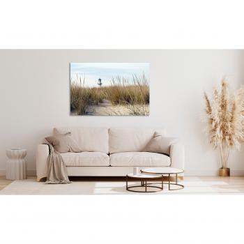 Fine Art Print Erasmus – Akrylglas, Strand‑Himmel‑Düne‑Meer