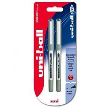 Uni-ball 2-Pack Blue Rollerball Pens