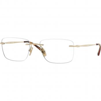 VOGUE EYEWEAR Damen VO4314I 848 Rahmen von BRILLEN Metall Gold Transparent Pillow Normal