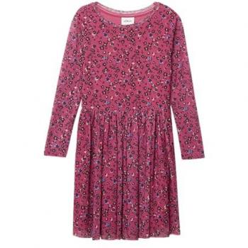 S.Oliver Mädchenkleid mit floralem Design