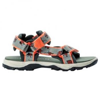 Jack Wolfskin Smileyworld Kindersandalen – Mintgreen, 27 Schnürung