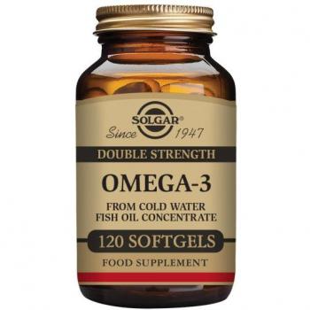 Solgar Omega-3 700 mg Dvojí Síla 120 Měkkých Kapslí