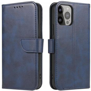 Samsung S24 Blue Magnet Folio Wallet by Hurtel