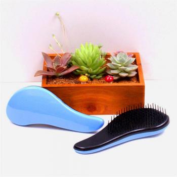 Massage et démêlage : peigne galvanoplastie anti‑statique