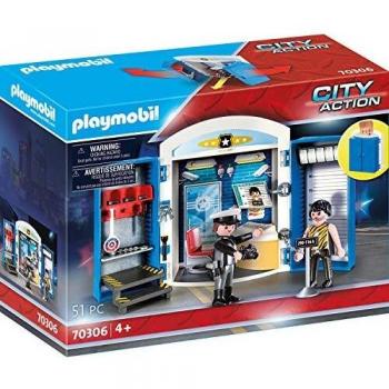 PLAYMOBIL&reg; 70306 Spielbox In der Polizeistation