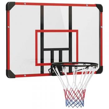 Canasta Integral SPORTNOW: Red, Tablero y Montaje Pared – Acero Externo, Medidas 113×61×73 cm, Blanco