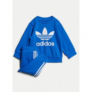 Tuta da Ginnastica Blu Unisex Adidas 0-3 Mesi
