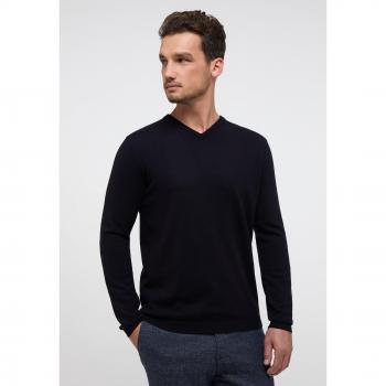 Eterna Pullover in navy unifarben