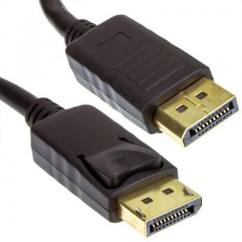 Cables Direct 15m DisplayPort Kabel mit Sicherheitsverschluss