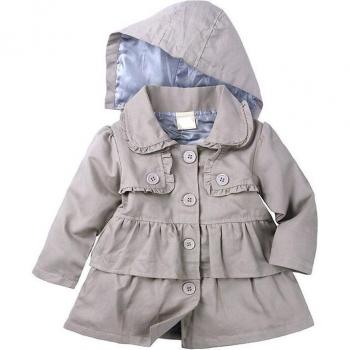 Manteau léger pour fille 1-5 ans