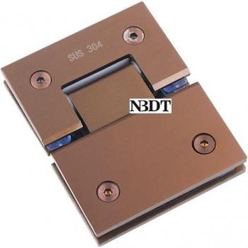 304 Stainless Steel 180 Degree Glass To Glass Hinge