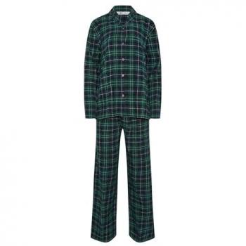 Set de pyjama Long Tall Sally à motif check bleu