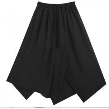 Hip Hop Irregular Hem Men's Pants