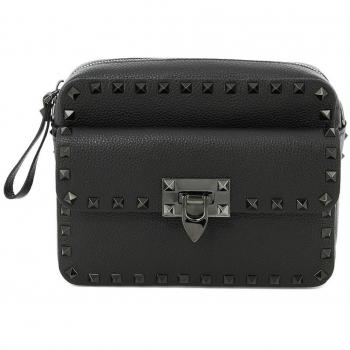 VALENTINO GARAVANI Men's One Size Rockstud Leather Shoulder Bag