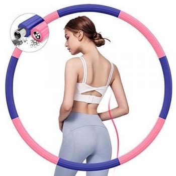 BIAOQINBO FlexiHoop Sportreifen – 8‑teilig, 1,2–1,5 kg Anpassbar